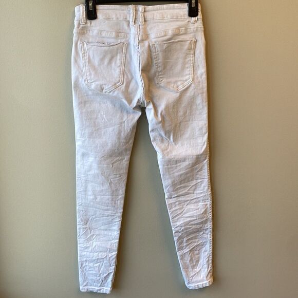Denim white jeans NWT 4 skinny - Picture 8 of 15